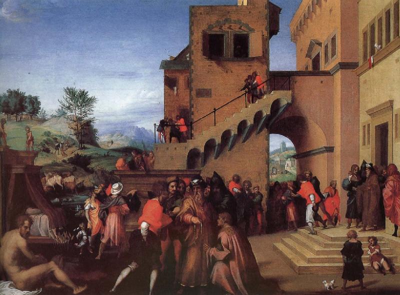 Andrea del Sarto Joseph to Pharaoh Dream oil painting image